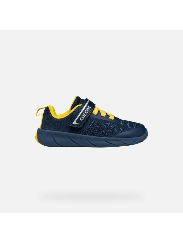 Geox Tmavě modré chlapecké barefoot tenisky Geox Foot-run