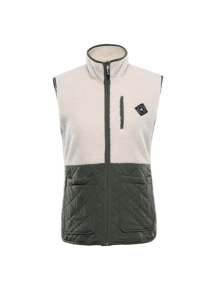 ALPINE PRO Dámská hřejivá vesta ALPINE PRO OFESA moonbeam