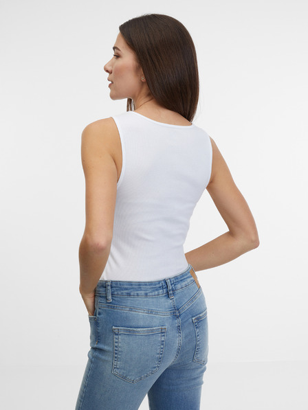 GAP Žebrované tílko s logem GAP