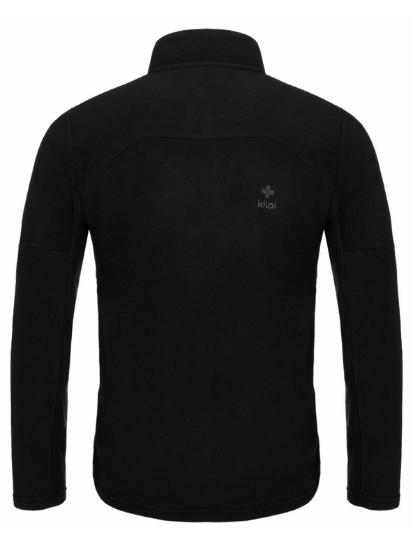 Kilpi Černá pánská fleecová mikina Kilpi Glander-M