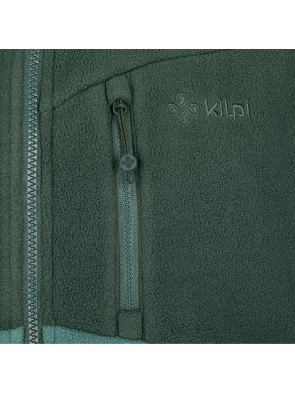 Kilpi Černá pánská fleecová mikina Kilpi Glander-M