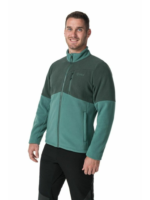 Kilpi Černá pánská fleecová mikina Kilpi Glander-M