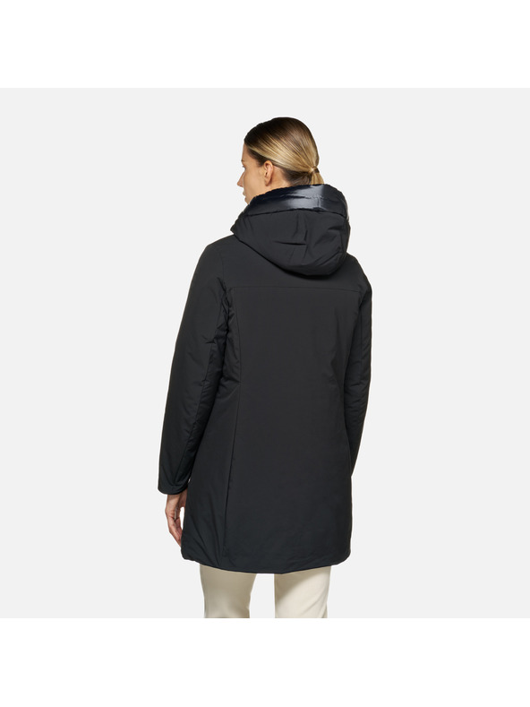 Geox Černá dámská parka Geox Spherica