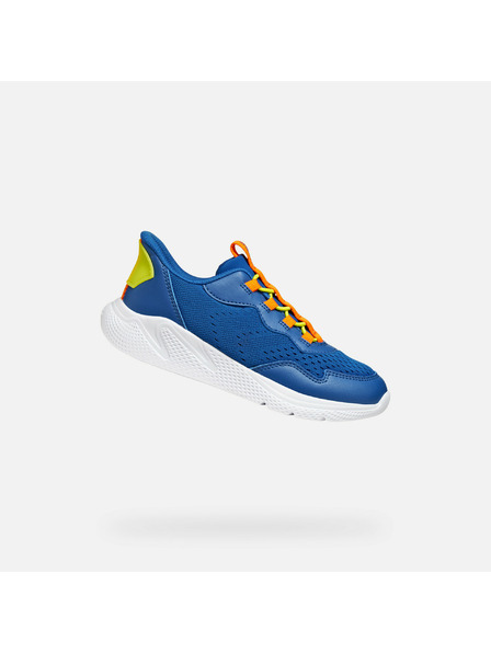 Geox Modré chlapecké tenisky Geox Sprintye