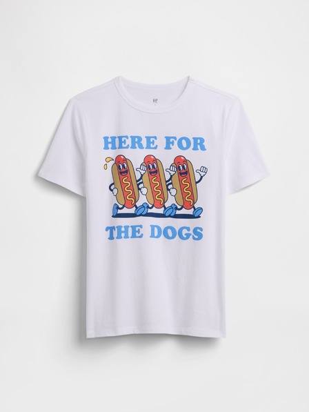 GAP Dětské tričko s potiskem Gap