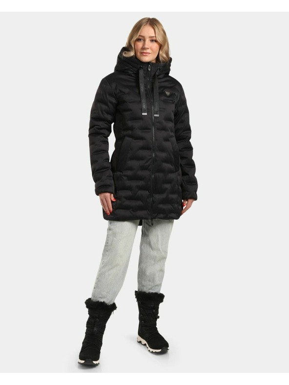 Kilpi Dámský zimní kabát Kilpi BELIZE-W Černá