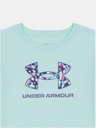 Under Armour Dívčí set Under Armour UA PRINTED BIKE SHORT SET