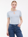 Orsay Světle modré dámské tričko s krátkým rukávem ORSAY