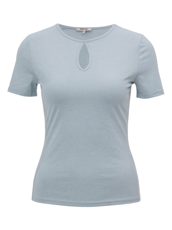 Orsay Světle modré dámské tričko s krátkým rukávem ORSAY