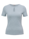 Orsay Světle modré dámské tričko s krátkým rukávem ORSAY