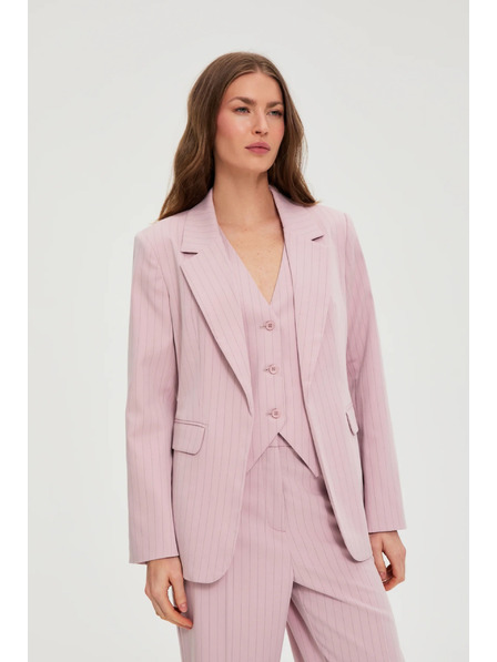 Moodo Sako v pruhy růžové Moodo