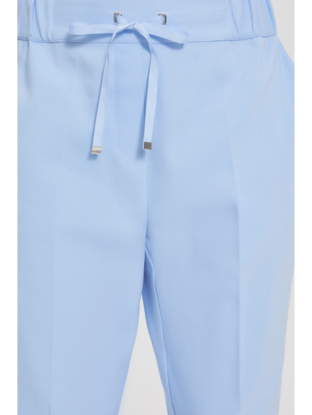 Moodo Kalhoty s nohavicemi v kant modré Moodo