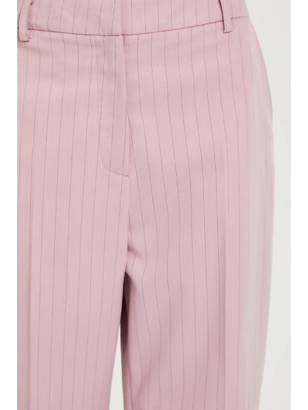 Moodo Kalhoty v jemné pruhy růžové Moodo