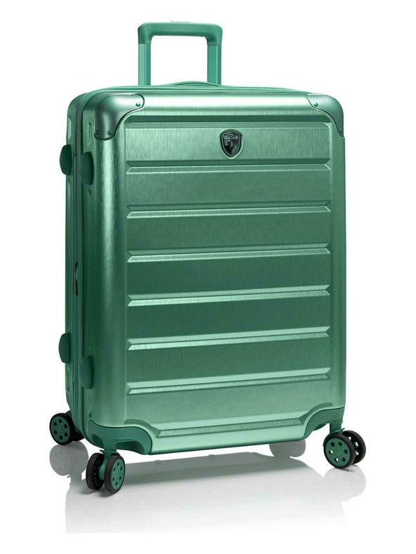 Heys Cestovní kufr Heys Alumix M Midnight Green