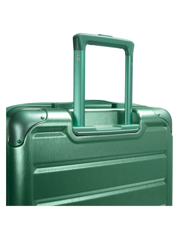Heys Cestovní kufr Heys Alumix L Midnight Green