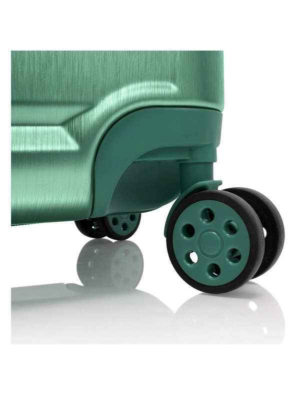 Heys Cestovní kufr Heys Alumix L Midnight Green