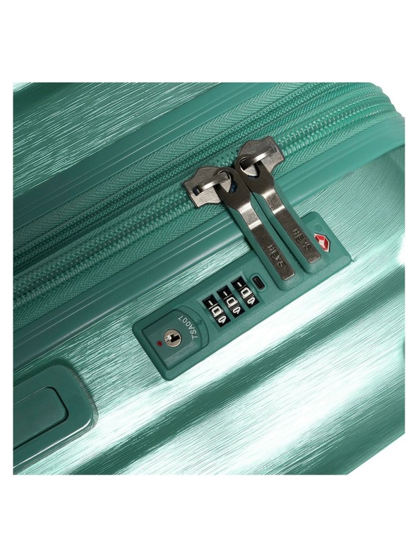 Heys Cestovní kufr Heys Alumix L Icy Blue