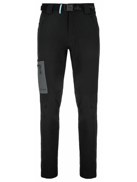 Kilpi Černé pánské outdoorové kalhoty Kilpi LIGNE