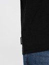 Ombre Clothing Pánské klasické bavlněné tričko BASIC - černé V1 OM-TSBS-0146 Ombre Clothing