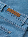 Ombre Clothing Pánské klasické džíny SLIM FIT s elastanem - světle modré V2 OM-PADP-0216 Ombre Clothing