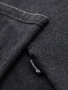 Ombre Clothing Pánské tričko s pracím efektem - černé V1 OM-TSWT-0116 Ombre Clothing