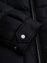 Ombre Clothing Pánská prošívaná klasická bunda se stojáčkem - černá V1 OM-JALP-0261 Ombre Clothing