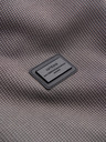 Ombre Clothing Pánská bunda s vysokým límcem a fleecovým vnitřkem - ash V2 C645 Ombre Clothing