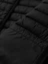 Ombre Clothing Klasická pánská prošívaná bunda s kapsou - černá V1 OM-JALP-0295 Ombre Clothing
