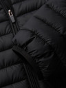 Ombre Clothing Klasická pánská prošívaná bunda s kapsou - černá V1 OM-JALP-0295 Ombre Clothing