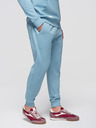 Ombre Clothing Pánská tepláková souprava bavlněná mikina + kalhoty jogger - modrá V7 Z121 Ombre Clothing