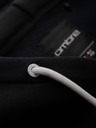 Ombre Clothing Pánská mikina s kontrastním prošíváním a kapucí - černá V1 OM-SSNZ-0250 Ombre Clothing