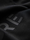 Ombre Clothing Klasická pánská mikina s nápisy - černá V4 B1711 Ombre Clothing