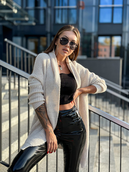 Edoti Dámský svetr 022ELR - béžová EDOTI