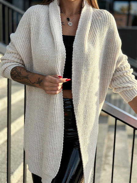 Edoti Dámský svetr 022ELR - béžová EDOTI