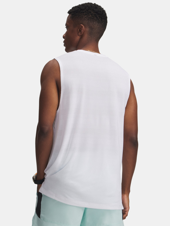 Under Armour Pánské tílko Under Armour UA Velociti Tank-WHT