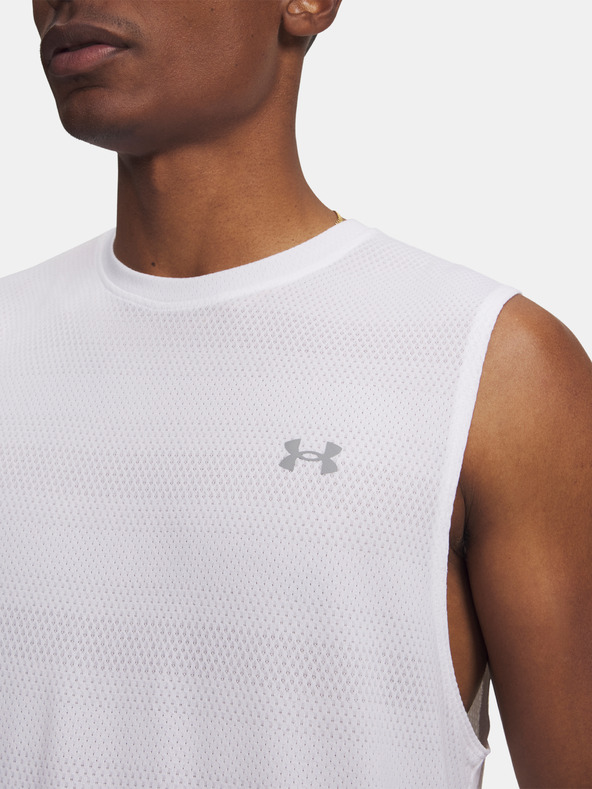 Under Armour Pánské tílko Under Armour UA Velociti Tank-WHT