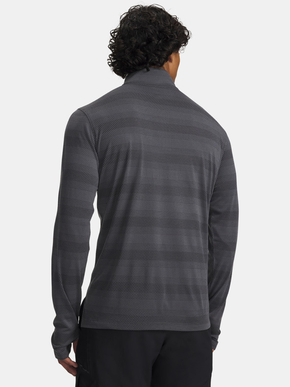 Under Armour Pánské tričko Under Armour UA Velociti 1/4 Zip-GRY