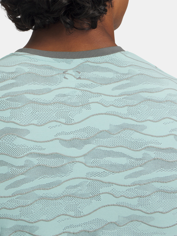 Under Armour Pánské tričko Under Armour UA Halo Jacquard SS-BLU