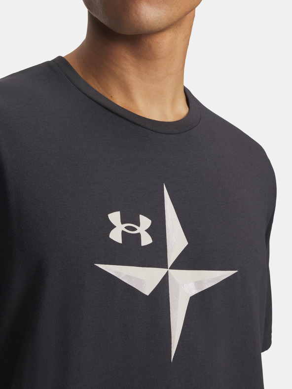 Under Armour Pánské tričko Under Armour UA EXPLOR Graphic SS-GRY