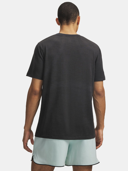 Under Armour Pánské tričko Under Armour UA Wool Run SS-BLK