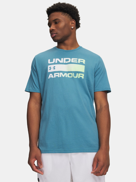 Under Armour Pánské tričko Under Armour UA TEAM ISSUE WORDMARK SS-BLU