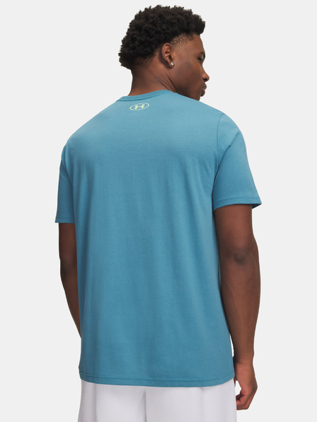 Under Armour Pánské tričko Under Armour UA TEAM ISSUE WORDMARK SS-BLU