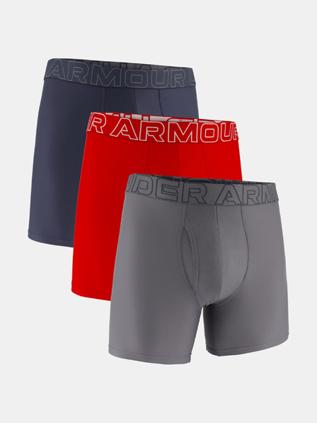 Under Armour Pánské boxerky Under Armour Ua Performance Tech - Solid 6in - 3pk