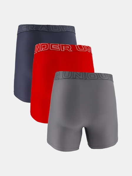 Under Armour Pánské boxerky Under Armour Ua Performance Tech - Solid 6in - 3pk