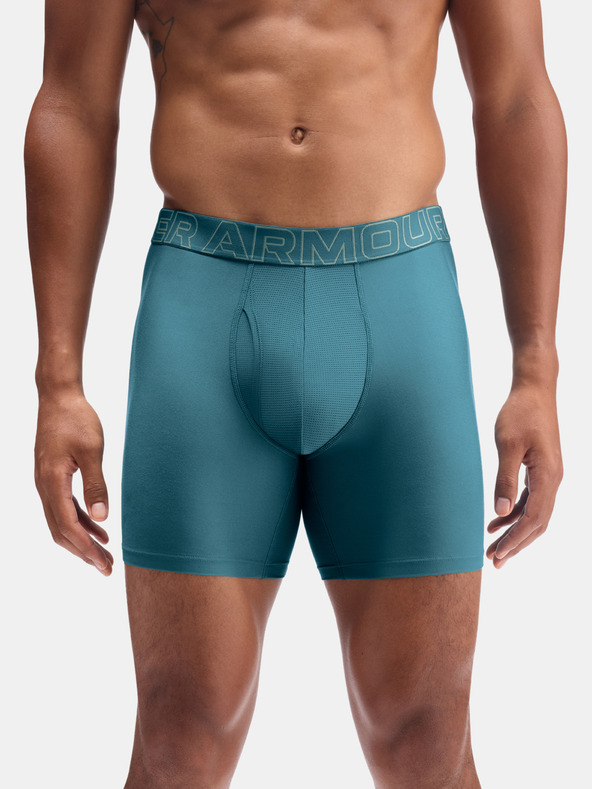 Under Armour Pánské boxerky Under Armour Ua Performance Tech - Solid 6in - 3pk