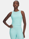 Under Armour Dámské tílko Under Armour UA Halo Jacquard Knit Tank-BLU