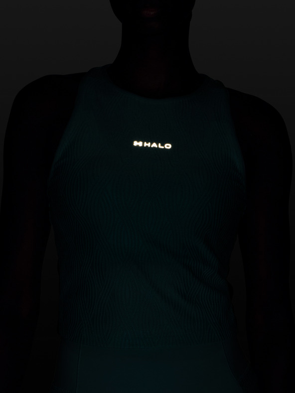 Under Armour Dámské tílko Under Armour UA Halo Jacquard Knit Tank-BLU
