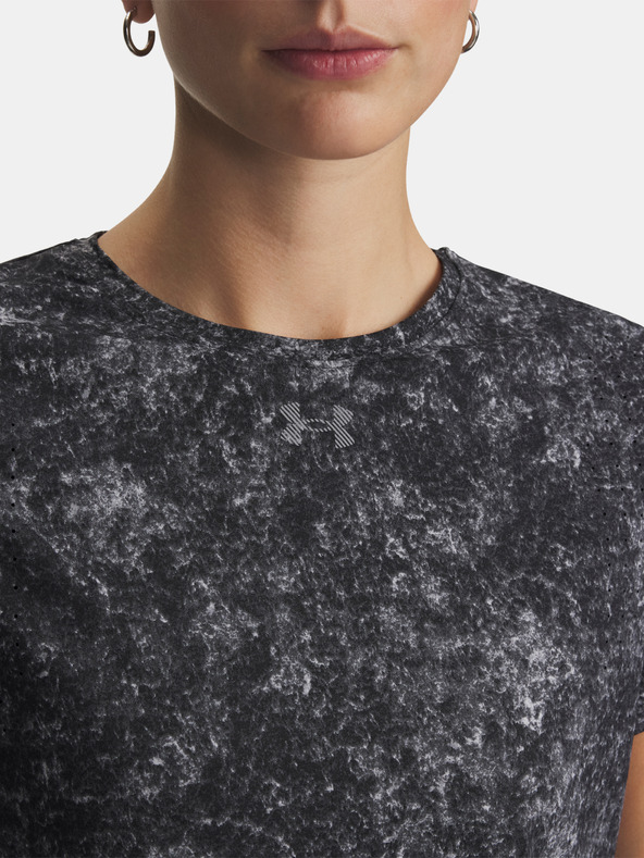 Under Armour Dámské tričko Under Armour UA Velociti Pro Print SS-BLK