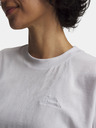 Under Armour Dámské tričko Under Armour Cropped Script SS Tee-WHT
