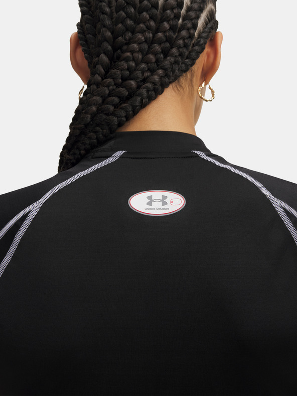 Under Armour Dámské tričko Under Armour HeatGear Elite Crop Mck SS-BLK